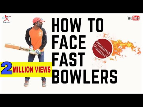 HOW TO FACE FAST BOWLERS !! HOW TO BAT AGAINST FAST BOWLING !! BATING TIPS !! HINDI