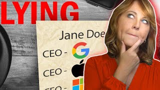 Should You LIE on Your Resume?