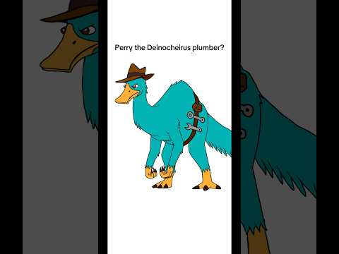 Perry the Deinocheirus plumber