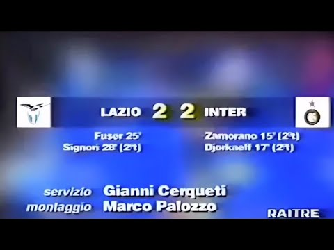 Lazio-Inter 2:2, 1996/97 - Domenica Sportiva 