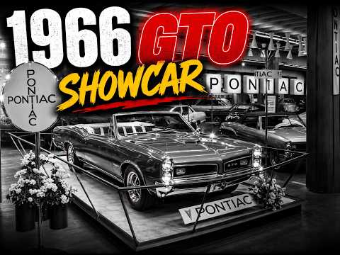 Thumbnail for Barn Find Show Car Found! 1966 Pontiac GTO Convertible Grand Marque VI from 1965 Autoshow Muscle Car by Convertible, WiLL, Car, Vehicle, Muscle car