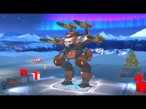 War Robots' new weapon Blaze Gameplay | Mini Ember Flamethrower - Test Server 4.5