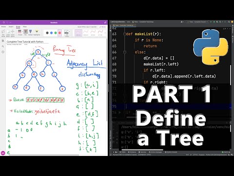 Part 1 - Defining a Binary Tree Class in Python