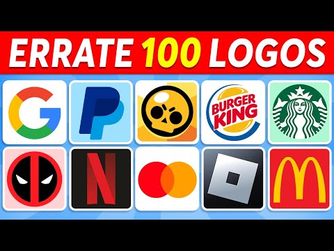 Errate das LOGO in 3 SEKUNDEN ✔️👀🤔 | 100 Bekannte Logos | Logo-Quiz 2024