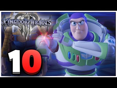 Kingdom Hearts 3 Walkthrough Part 10 Toy Story Boss! (PS4 Pro Gameplay)