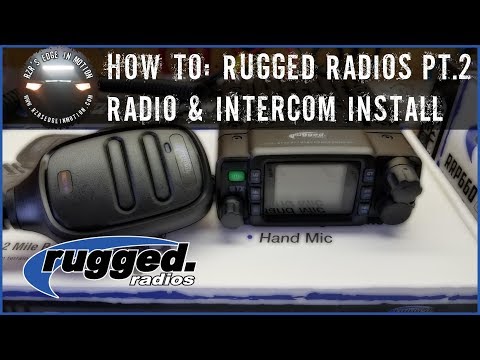 RZR How To - Rugged Radios Install Part 2
