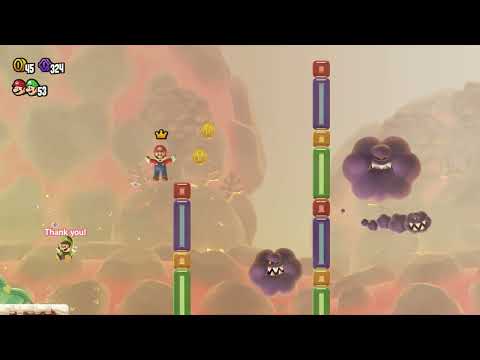 Super Mario Wonder - Spring Feet II Deep Magma Bog World 6