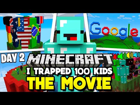 Trapping 100 Kids in Minecraft
