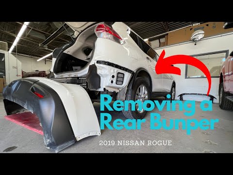 How to Remove Rear Bumper 2013-2019 Nissan Rogue