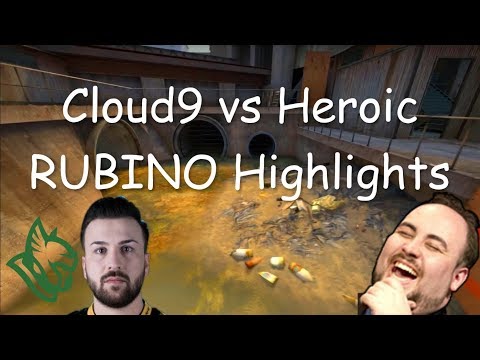 Cloud9 vs Heroic - RUBINO Highlights