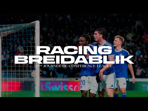 Racing-Breidablik (3-1) : les buts vus du bord terrain ⚽️👀
