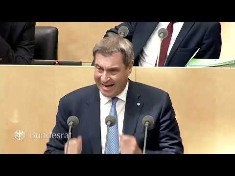 Rede von Ministerpräsident Dr. Markus Söder im Bundesrat am 12. Mai 2023 - Bayern