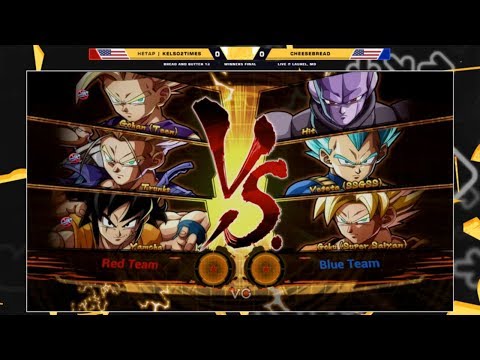 BnB 13 DBFZ - KELSO2TIMES Vs. CheeseBread - Dragon Ball FighterZ Winners Finals
