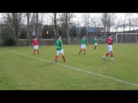 Eerste helft DOVO JO15-1 - DOVO JO16-1
