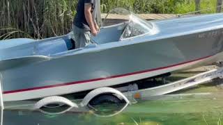 1959 Chris-Craft 19' Silver Arrow and Trailer Idle