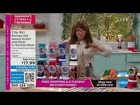 HSN | Shannon's CRAZY For Christmas - Black Friday Weekend 11.26.2022 - 10 PM