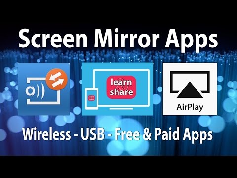 How to Screen Mirroring, Android Apps, Cast Screen, AirPlay, Mac OS X, Windows Video
