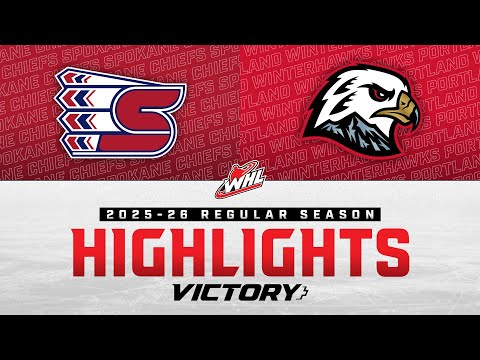 Spokane Chiefs at Portland Winterhawks 01/19 | WHL Highlights 2025-26