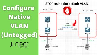 STOP using the Default! Configure a Native VLAN on Juniper