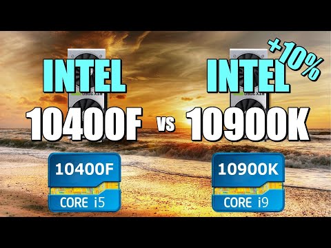 10400F vs 10900K - 2060S. CSGO, Fortnite, PUBG, GTAV, Overwatch.
