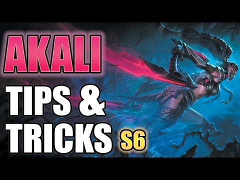 AKALI Tips & Tricks S6: Pentakill GOD - League Of Legends