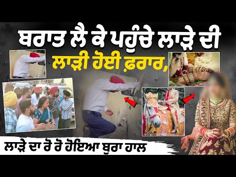 Moga Baraat Fraud Case, Groom Arrives with Baraat, Bride Absconds, Groom Left Weeping Bitterly!