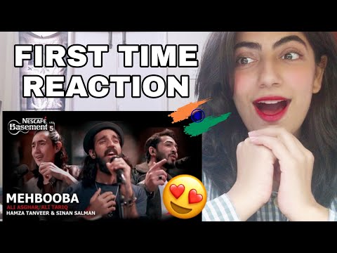 Indian Reacts to  Mehbooba ft. Ali Asghar, Ali Tariq, Hamza Tanveer & Sinan Salman NESCAFÉ Basement