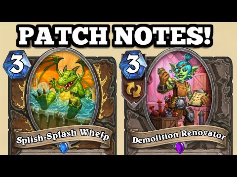 WHELP UNBANNED and NERFED! New CORE SET card! New KEYWORD! DUAL CLASS ARENA!