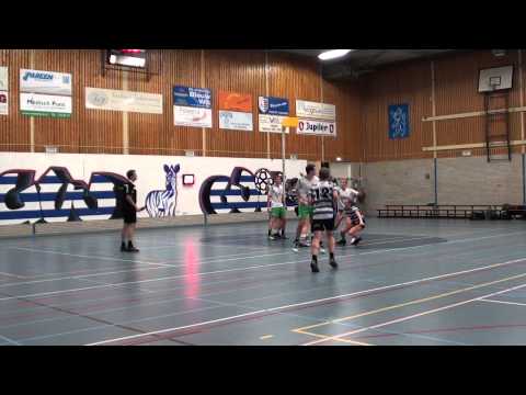 Doelpunt Dylan v Sprang Blauw Wit A1