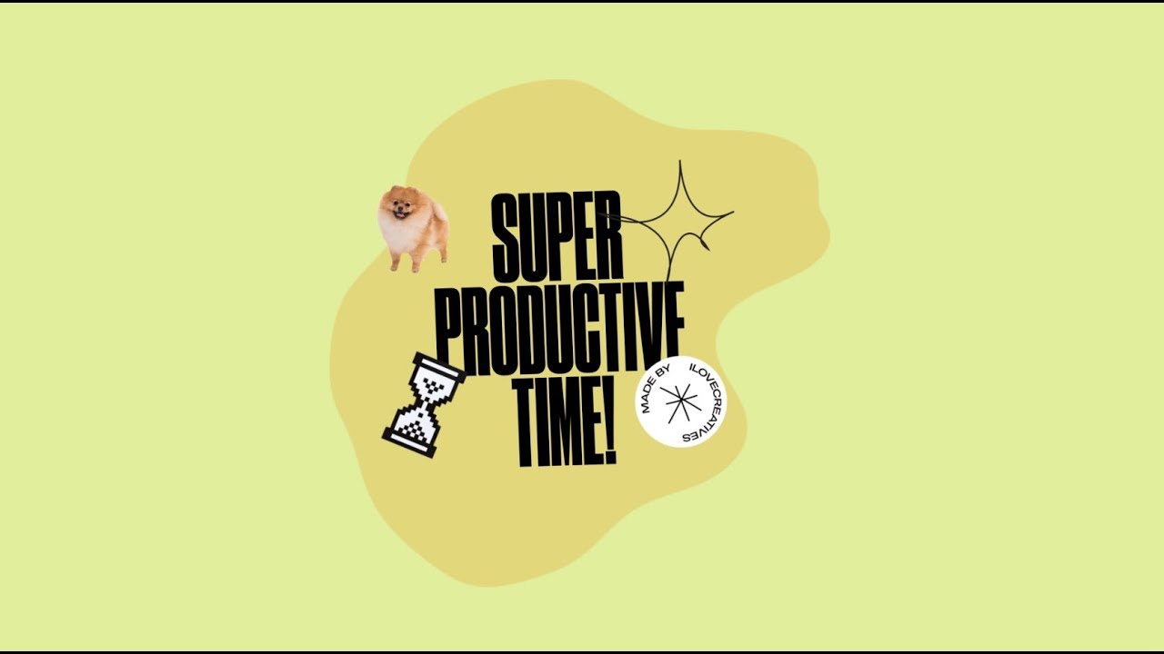 POModoro Technique - How to become Super Productive! 📈 Studying + Productivity Timer (2 Hours)