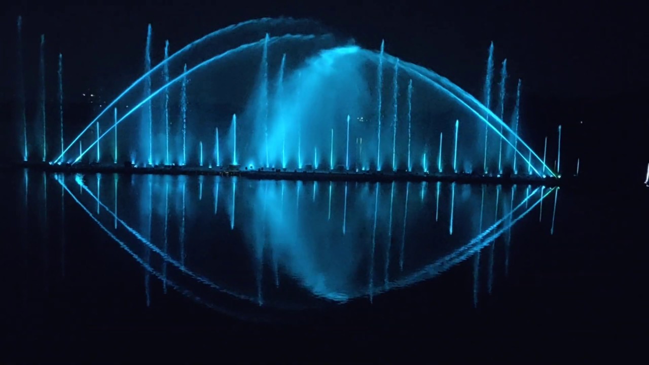 嘉義蘭潭音樂噴泉2019