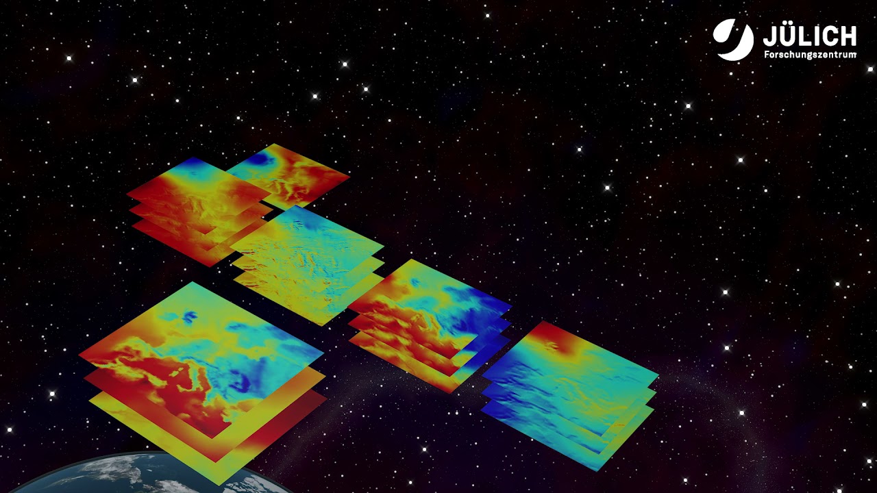 Deep learning methods from the application area of video prediction to generate weather forecasts