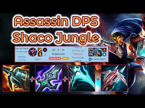 Kraken Crit Shaco Massacre - S12 Ranked [League of Legends] Full Gameplay - Infernal Shaco