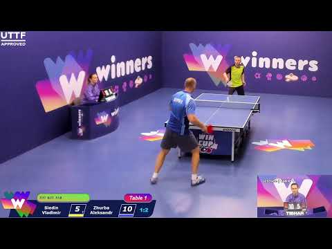 WINners CUP table 1 12.09 Siedin Vladimir - Zhurba Aleksandr 18:00