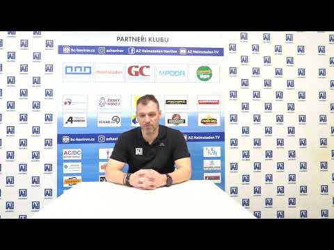 AZ Heimstaden Havířov - HC Stadion Litoměřice 3:1 (2.3.2022) - trenér Tomáš Potěšil (HAV)