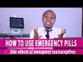 HOW TO TAKE EMERGENCY PILLS Side Effects POSTINOR MORNING AFTER PILLS PLAN B BACK UP REVOKE 1 5
