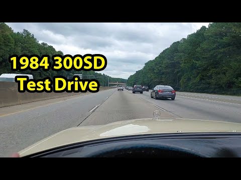 1984 Mercedes 300SD - Part 8 Test Drive!!!