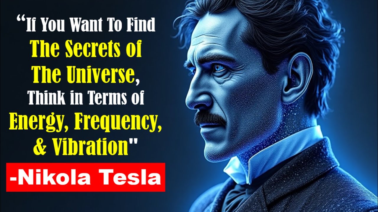 NIKOLA TESLA: To Find The Secrets of The Universe, Think in Terms of ENERGY, FREQUENCY & VIBRATION!