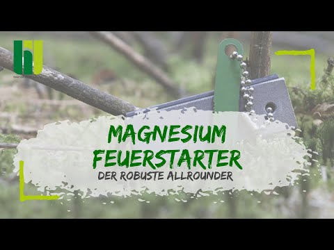 MAGNESIUM FIRE STARTER - Tips & tricks for the robust all-rounder for your next trip