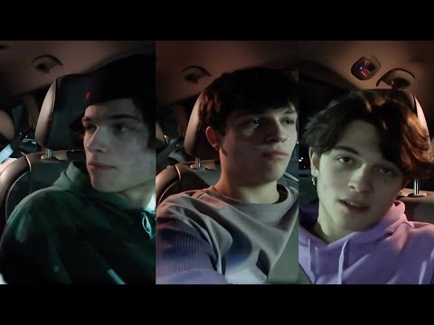 CHRIS AND NICK LEARN TO DRIVE *matt is scared*