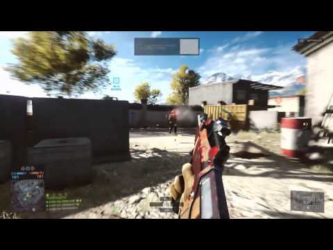 Battlefield 4 Multiplayer Gameplay on Xbox One - Domination on Golmund Railway