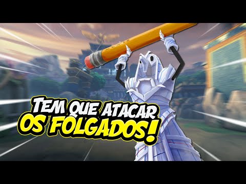 TEM QUE ATACAR OS FOLGADOS! - ⚡ Smite BR GM Ranked Conquista