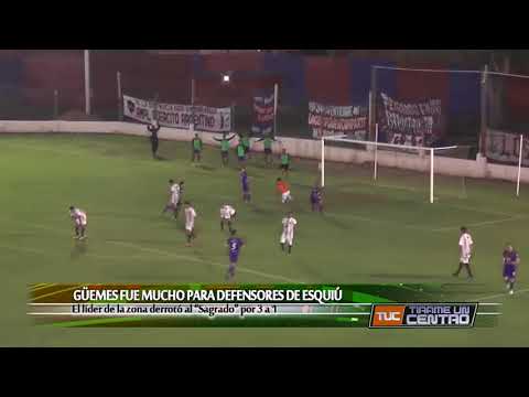Federal B 16ª fecha: Guemes 3 - Defensores de Esquiú 1