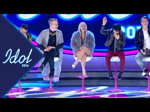 Heta frågor med Idolerna - Idol Sverige (TV4)