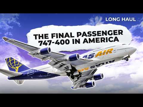 The Last Passenger Boeing 747-400 in America End of an Era