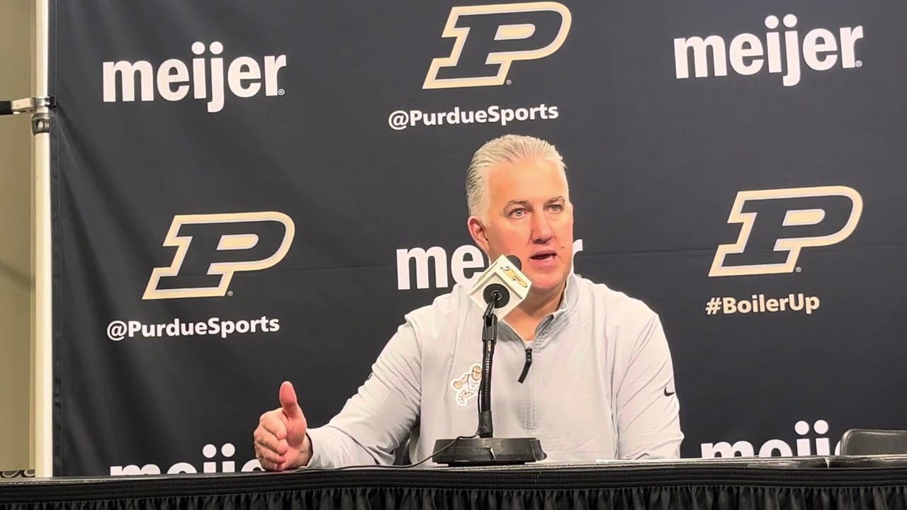 Matt Painter talks UCLA win, composure, X’s and O’s