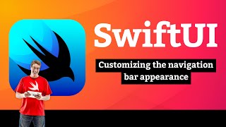 Download the video "Customizing the navigation bar appearance – Navigation SwiftUI Tutorial 7/9"
