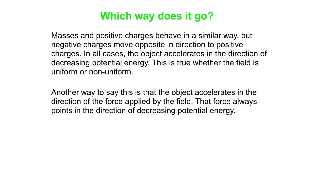 Electric potential energy