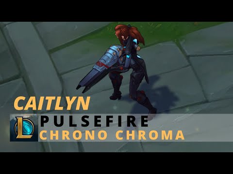 Pulsefire Caitlyn Chrono Chroma - League Of Legends