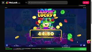 New 333 Fat Frogs 1st Spin Double Frog Popped on McLuck Social Casino Thursday 7